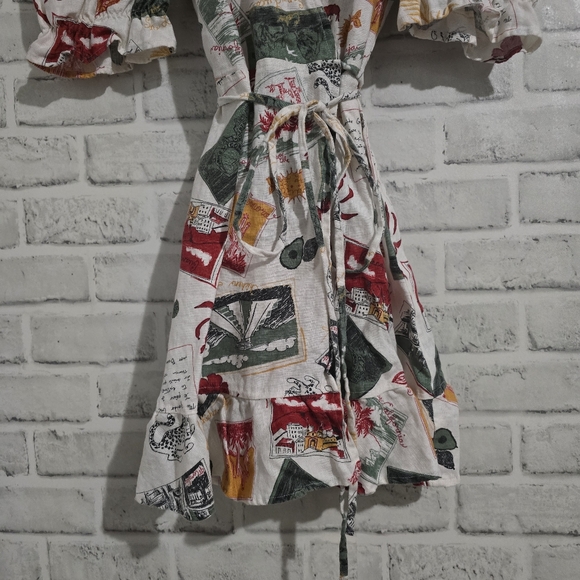 EUC Reformation Carmelo Mini Wrap Dress Vacaciones‎ Size XS - Picture 8 of 10